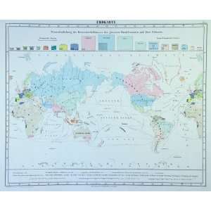  Baur map of The World (1857)