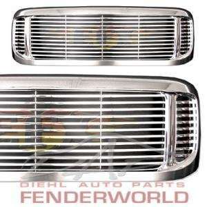  FORD F250 F350 SUPERDUTY 99 04 FAT BILLET CHROME GRILLE 