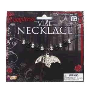  Vampiress vial necklace