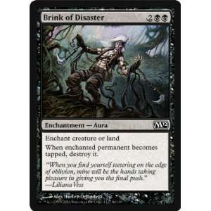    the Gathering   Brink of Disaster   Magic 2012   Foil Toys & Games
