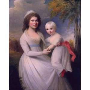Hand Made Oil Reproduction   George Romney   32 x 40 inches   Mrs 