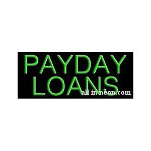  Payday Loans Business Neon Sign