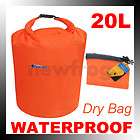 New 20L Waterproof Dry Bag Backpack Swim Camping Travel Floating 
