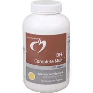 DFH Complete Multi with Copper 180 Capsules by Designs for Health