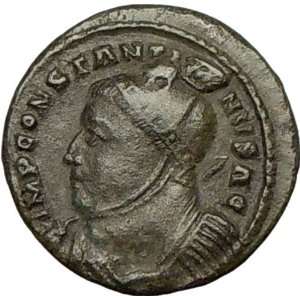  Constantine I theGreat 318AD Authentic Ancient Roman Coin 