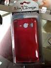 New RED Protector Shield RUBBERIZED Case Cover HTC INSP