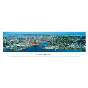 Framed Providence, Rhode Island Panoramic Picture Photograph  