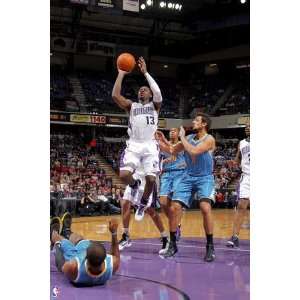   Sacramento Kings Tyreke Evans by Rocky Widner, 48x72