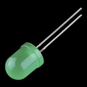  Diffused LED   Green 10mm Electronics