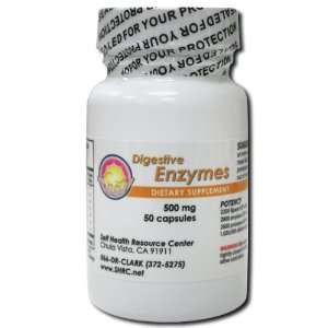 Digestive Enzymes, 500mg, 50 capsules