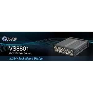   264 8 CH Rack Mount Design Video Server VS8801