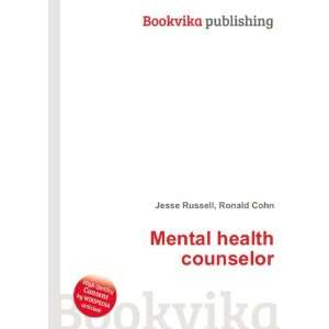  Mental health counselor Ronald Cohn Jesse Russell Books