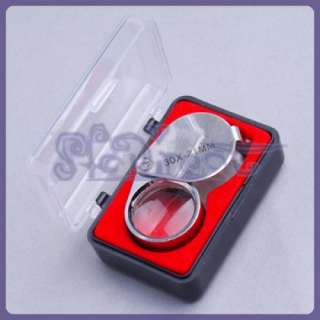 JEWELRY COIN STAMPS LOUPE 30 Power X 21 Lens Magnifier  