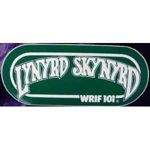  WRIF FM Detroit Lynyrd Skynyrd Bumper Sticker Everything 