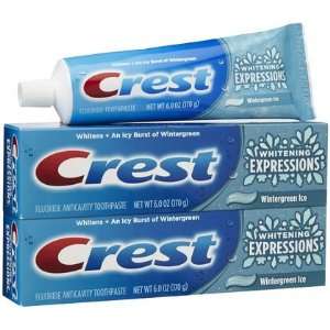  Crest Whitening Expressions Toothpaste Wintergreen Ice 6 