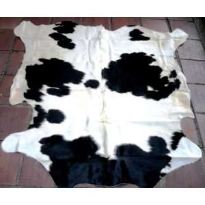  Black and White Cowhide Rug  Area Rug NEW