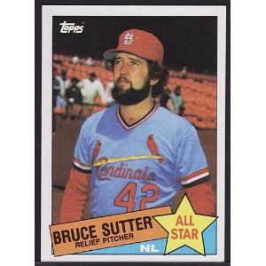  1985 Topps #722 Bruce Sutter