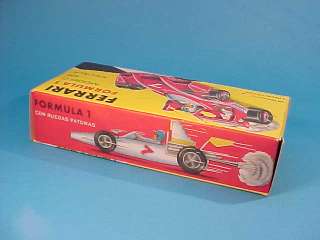 VINTAGE FERRARI F1 RACING CAR (YELLOW) REUTEMANN BOX 70  
