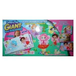    Scene & Play GIANT Wall Stickers Fairy Stickers Toys & Games
