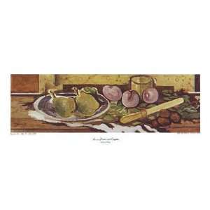   , Nuts and Knife   Poster by Georges Braque (32x13)