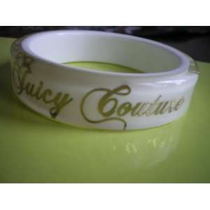  Juicy Couture White with Gold Bracelet 