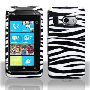 Premium   HTC T8788/Surround Black/White Zebra Cover   Faceplate 