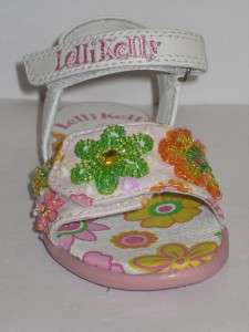 Lelli Kelly Fantastica VF1386 white Sandals Shoe LK8978  