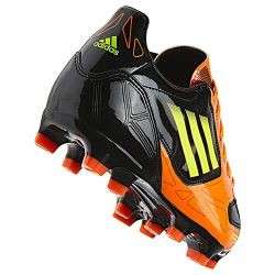   10 TRX FG 2012 Soccer Shoes Brand New Black/Orange/Neon  