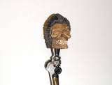 Custom Beer Tap Handle Greaser Elvis Skull Kegerator Skeleton head 