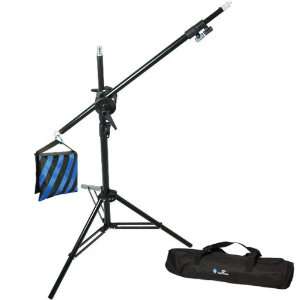   Premium Pro Boom Set with Light Stand and Boom, Sand Bag, Carry Bag