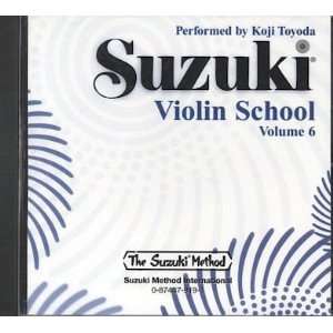   Violin School Volume 6   Compact Disc (Toyoda) Musical Instruments