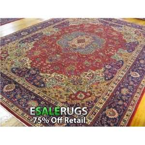  9 7 x 12 11 Tabriz Hand Knotted Persian rug