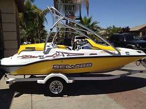 2004 Seadoo Sportster Bombardier/BRP 4 TEC with Wake Board Tower 