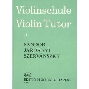  Violin Tutor   Volume 2 Composer Endre Szervnsky Sports 