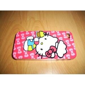  Hello Kitty iPhone 4 4G Hard Case pink 
