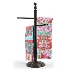  Pineapple Towel Stand   Frontgate Patio, Lawn & Garden