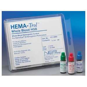  Hema Trol Whole blood Hemoglobin Controls, Normal (6 x 3 