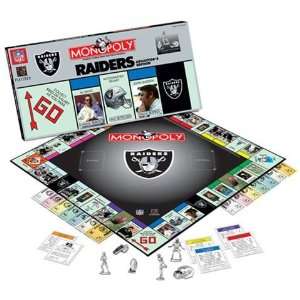  Oakland Raiders NFL Team Collectors Edition Monopoly 