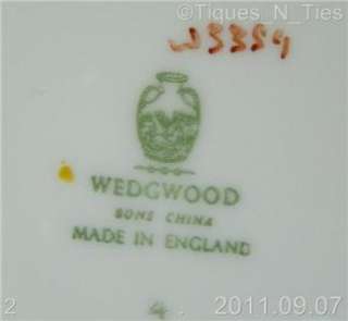Set of 6 Wedgwood Essex W3359 Bone China Dinner Plates  