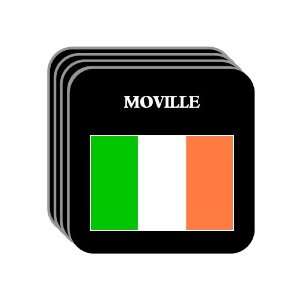  Ireland   MOVILLE Set of 4 Mini Mousepad Coasters 