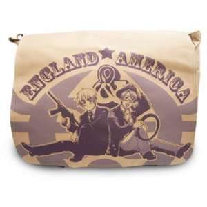  Hetalia America and England Messenger Bag Beige 