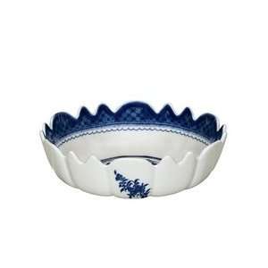  Mottahedeh Blue Canton Scalloped Bowl