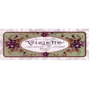  Violette by Susan W. Berman 14x5 