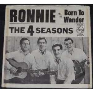   Seasons   Ronnie / Born to Wander (Picture Sleeve) 