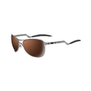  Oakley Warden Wire Sunglasses Chrome w/ VR28 Black Iridium 