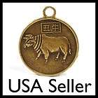   CHINESE ZODIAC CHARMS Pendant Amulet Coin Brass Bronze Lot Horoscope