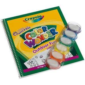  Crayola Color Wonder Fingerpaint And Coloring Book Toys & Games