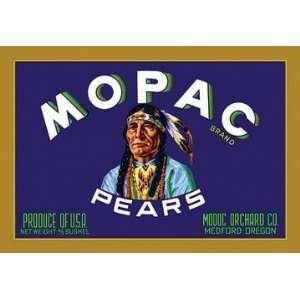  Exclusive By Buyenlarge Mopac Brand Pears 20x30 poster 