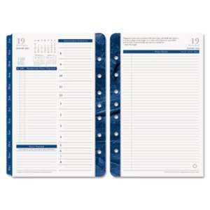  Monticello Dated Two Page per Day Planner Refill, 5 1/2 x 