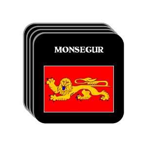  Aquitaine   MONSEGUR Set of 4 Mini Mousepad Coasters 